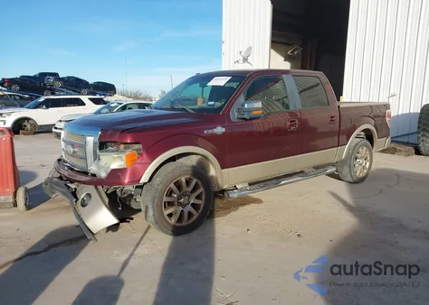 2009 Ford F-150 King Ranch/Lariat/Platinum/Xl/Xlt z USA, uszkodzony, nr VIN 1FTPW12V29KA62206